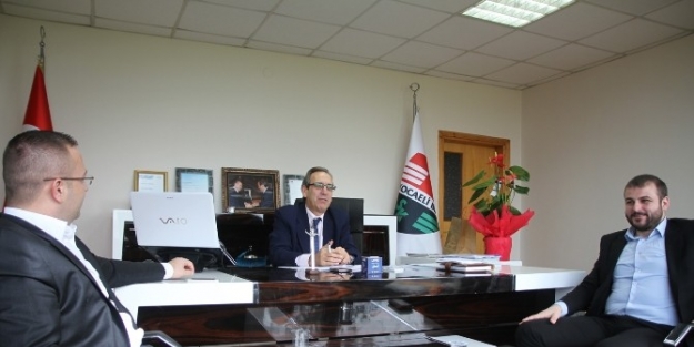 Yücel’den Kandemir’e Hayırlı Olsun Ziyareti