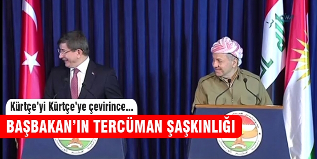 Başbakan'ın Kürtçe şaşkınlığı