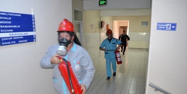 Kula’da Gerçeği Aratmayan Tatbikat