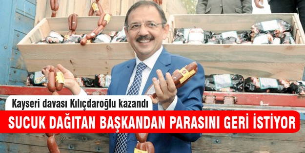 Kılıçdaroğlu parasını geri istiyor