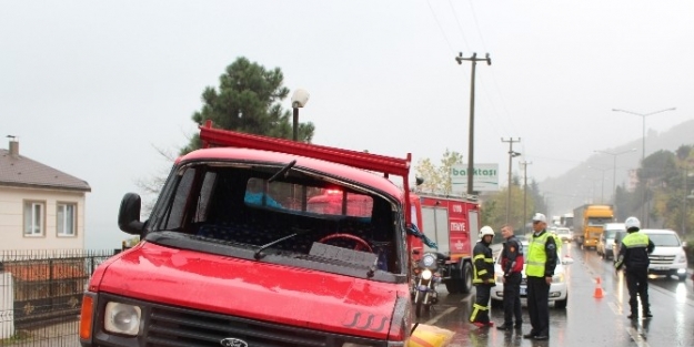 Ordu’da Kaza: 1 Yaralı