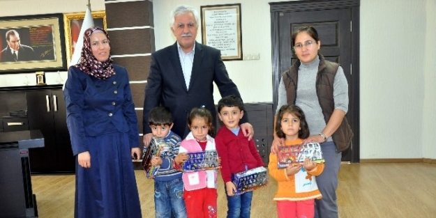 Anaokulu Öğrencilerinden Kahta Belediyesine Teşekkür Ziyareti