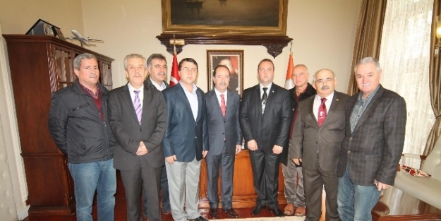 Makedonya Atatürkçüler Derneği’nden Edirne Belediye Başkanı Gürkan’a Ziyaret