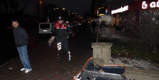 Kütahya’da Şüpheli Valiz Fünye İle Patlatıldı