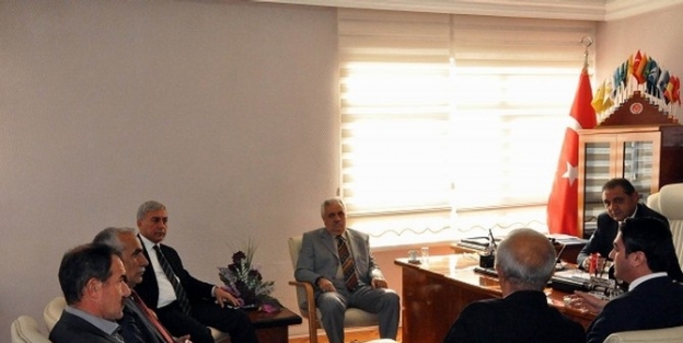 Mhp İl Teşkilatından, Belediye Başkanı Çiftçi’ye Ziyaret