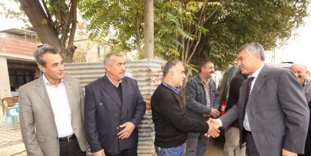 Başkan Karalar, Küllük Köyünde İncelemelerde Bulundu