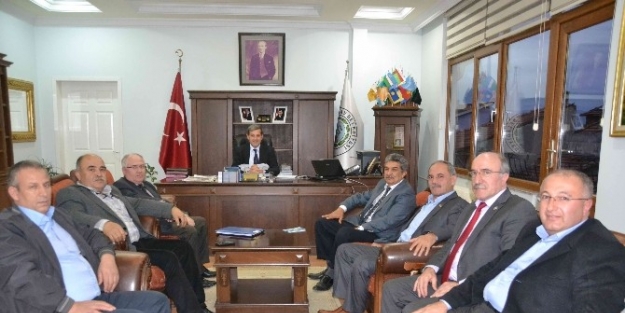 Başkan Özkan Esnaf Odaları İle Bir Araya Geldi