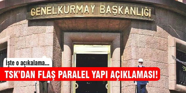 TSK'dan o iddialara açıklama