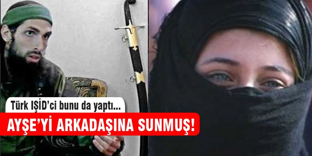 Türk IŞİD'ci kendisiyle evlenmek isteyen genç kadını...