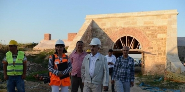 Edirne’de Hıdırlık Tabyası Restorasyonu Sürüyor