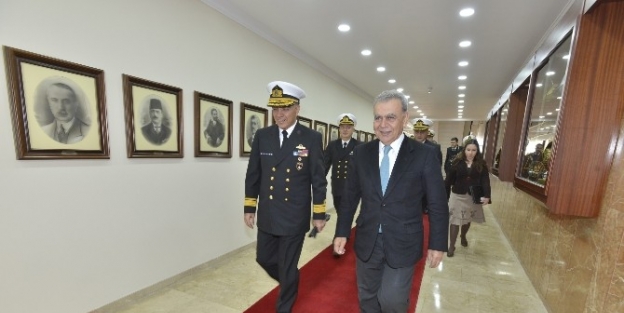 Denizcilerden Kocaoğlu’na Ziyaret