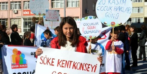 Söke’de Çocuk Hakları Gününe Renkli Kutlama