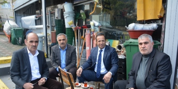 Başkan Toltar, Esnafı Dinledi