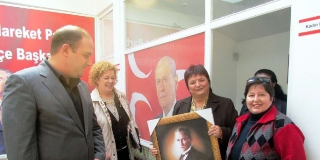 Ayvalık Ar-ge’den Mhp Ayvalık İlçe Başkanlığına Ziyaret