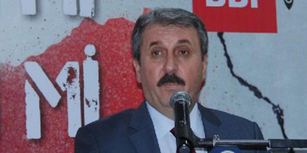 Destici "Koridor açarak PKK'ya hizmet ediyoruz"