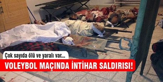 Voleybol turnuvasında intihar saldırısı