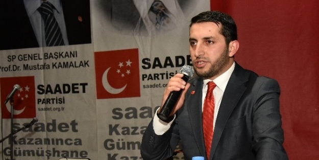 Sp Gençlik Kolları Genel Başkanı Aydın, Gümüşhane’de Gençlik Şölenine Katıldı