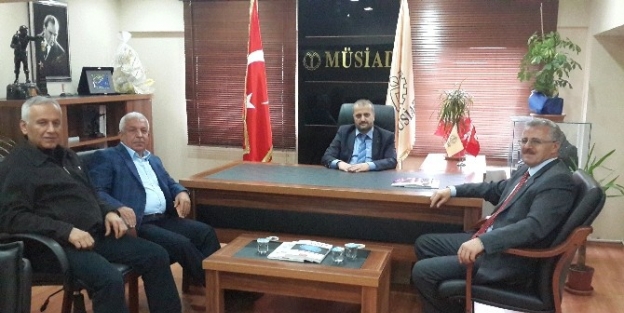 Müsiad Karabük’ün Ziyaretinde Bölge Projeleri Konuşuldu