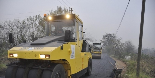 Kartepe’ye 23 Bin Ton Asfalt Serildi
