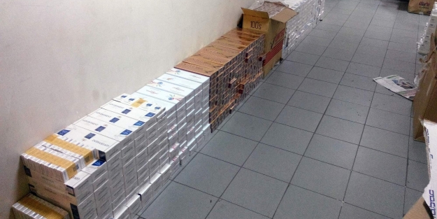 Bursa'da kaçak sigara operasyonu