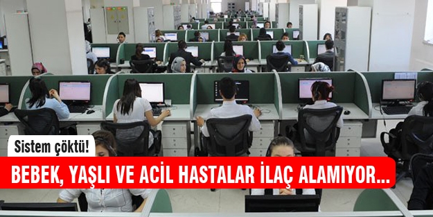 Sistem çöktü!