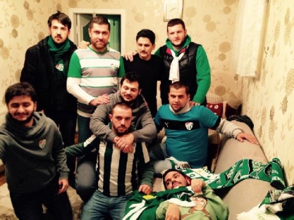 Bursasporlu taraftarlarlar sefer'i unutmadı