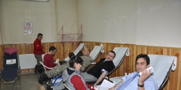 Koyulhisar’da Öğretmenler Kan Bağışında Bulundu