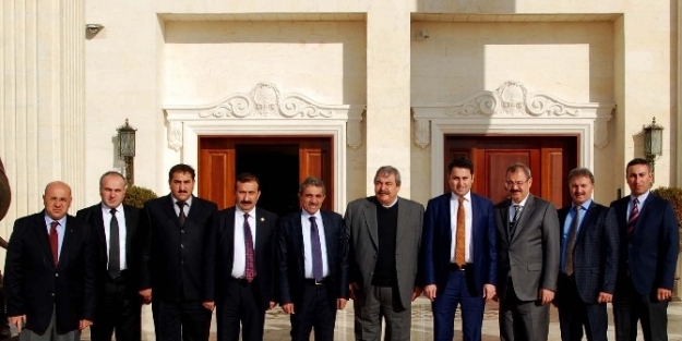 Tokat Belediye Başkanı Eroğlu, Konukoğlu’nu Ziyaret Etti