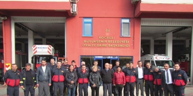 Hayat Kurtaran İtfaiyecilere Teşekkür Ettiler