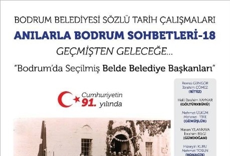 Anılarla Bodrum Sohbetleri Devam Ediyor