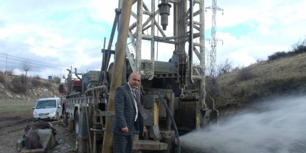Demirci’de Sondaj Çalişmalarindan Sonuç Alındı