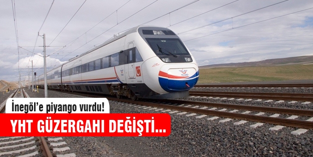 Heyelan YHT güzergahını değiştirdi