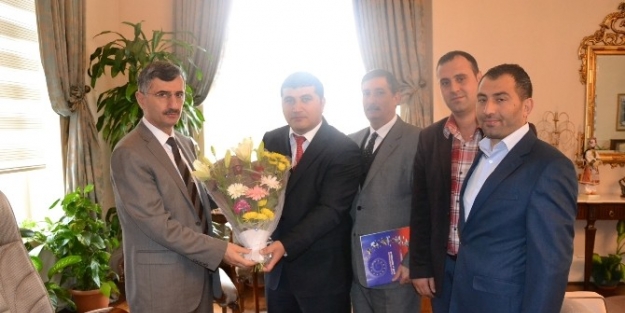 Elektronik Teknisyenlerinden Vali Bektaş’a Ziyaret