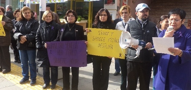 Alaşehir, "kadına Şiddete Hayır" Dedi