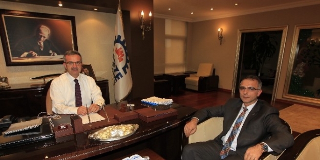 Başkan Köşker’e Nezaket Ziyareti