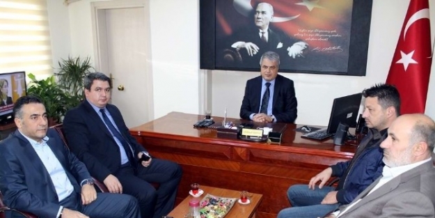 Ak Parti İlçe Teşkilatından Kaymakam  Erguvan’a Ziyaret