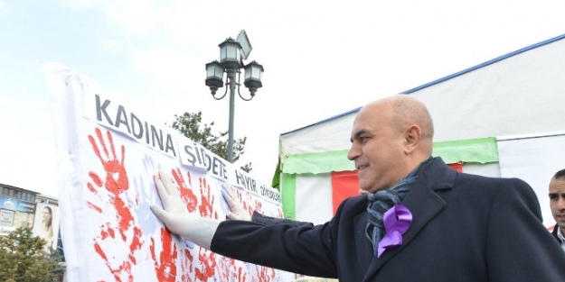 Ali Korkut,"kadına Şiddeti Kınıyorum"