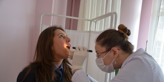 Belediye Personeli Ağız Ve Diş Sağlığı Taramasından Geçiriliyor