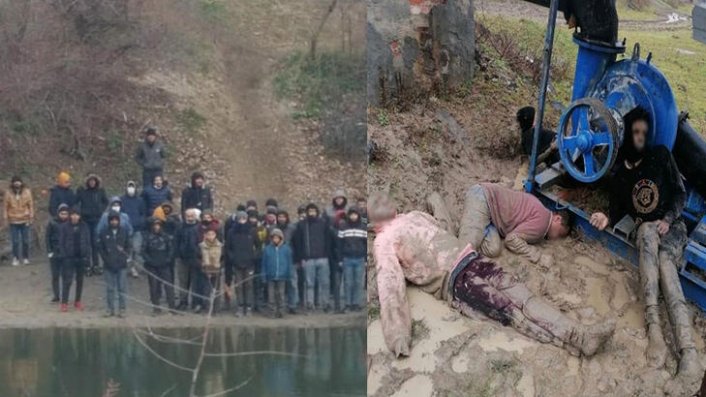 İçişleri Bakanlığı, Yunanistan'ın göçmen iddialarına fotoğraflarla cevap verdi