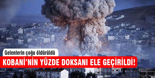 Kobani'nin yüzde 90'nı IŞİD'den temizlendi!