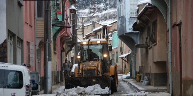 Akşehir’de Karla Mücadele Çalişmalari