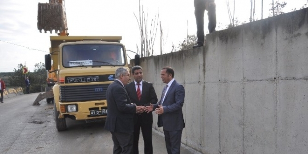 Başkan Toltar Çalişmalari Yerinde İnceledi