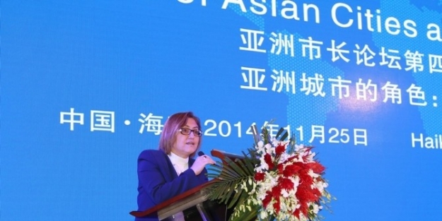 Şahin, Asya Belediye Başkanları Forumunun Dönem Başkanlığına Seçildi