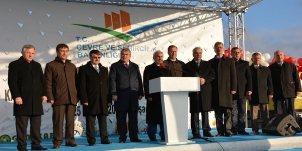 Günekab’ın Katı Atık Bertaraf Ve Düzenli Depolama Tesisi, Başbakan Ahmet Davutoğlu Tarafından Açıldı