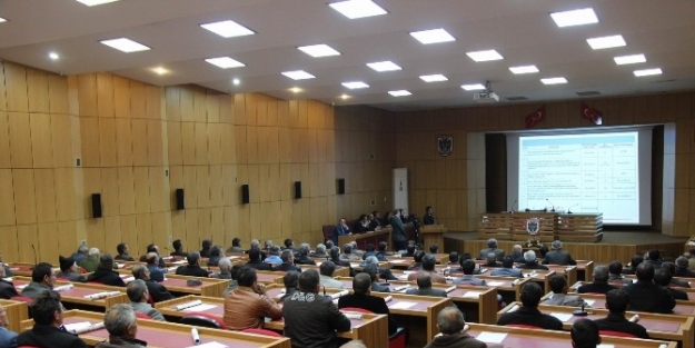 Merkez İlçe Köylere Hizmet Götürme Birliği Bütçesi Belirlendi