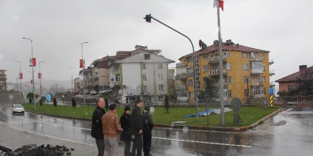 Alaplı’da Ölüm Kavşağına Sinyalizasyon Sistemi