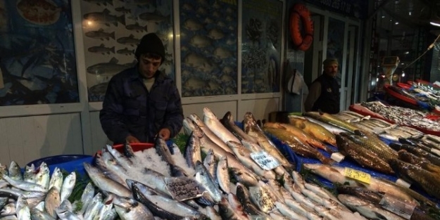 Soğuk Havalar Balık Fiyatlarını Etkilemedi