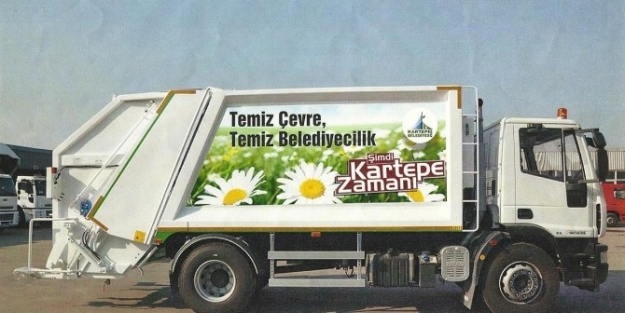 Kartepe’de Temizlik Araçları Çiçek Açtı