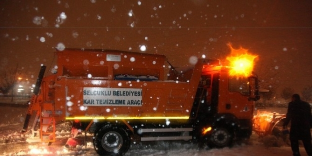 Selçuklu’da Karla Mücadele Çalişmalari