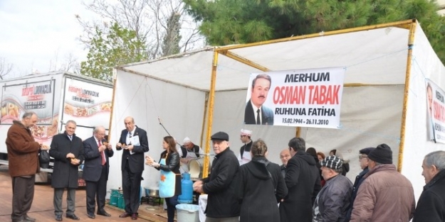 Tekirdağ Eski Belediye Başkanlarından Osman Tabak Unutulmadı